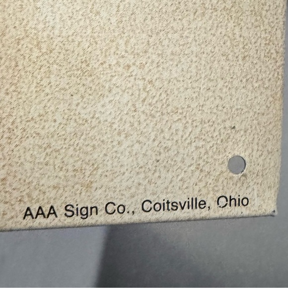 1993 Campbell’s Soup Metal Sign – Soup ’N Crackers Vintage Advertising Art - Picture 4 of 7